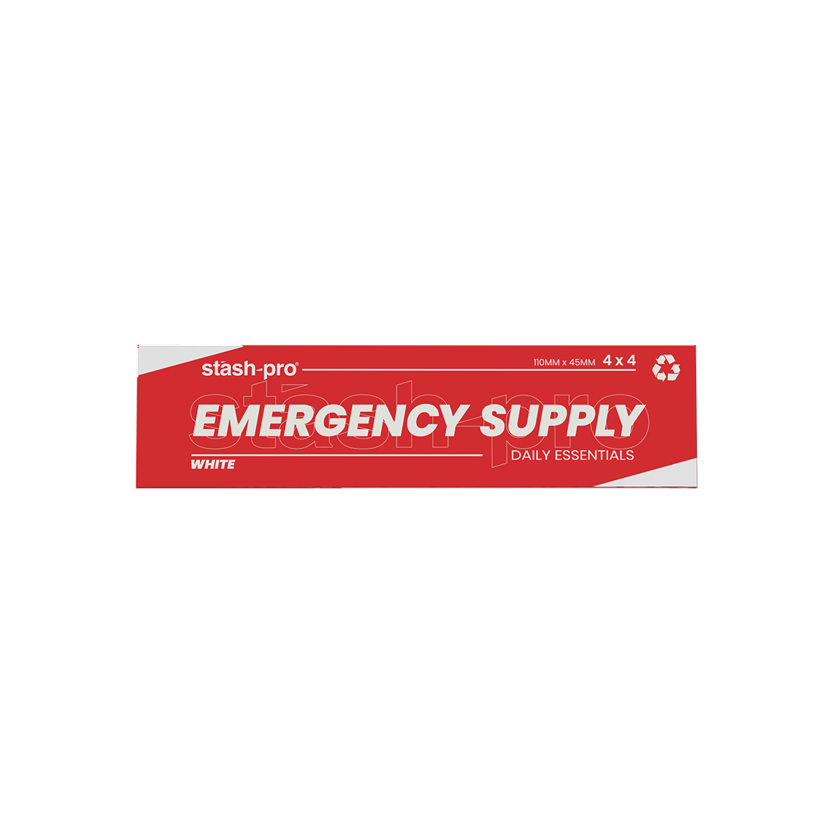 stash-pro Emergency Supply - White Rolling Papers (Pack of 10)