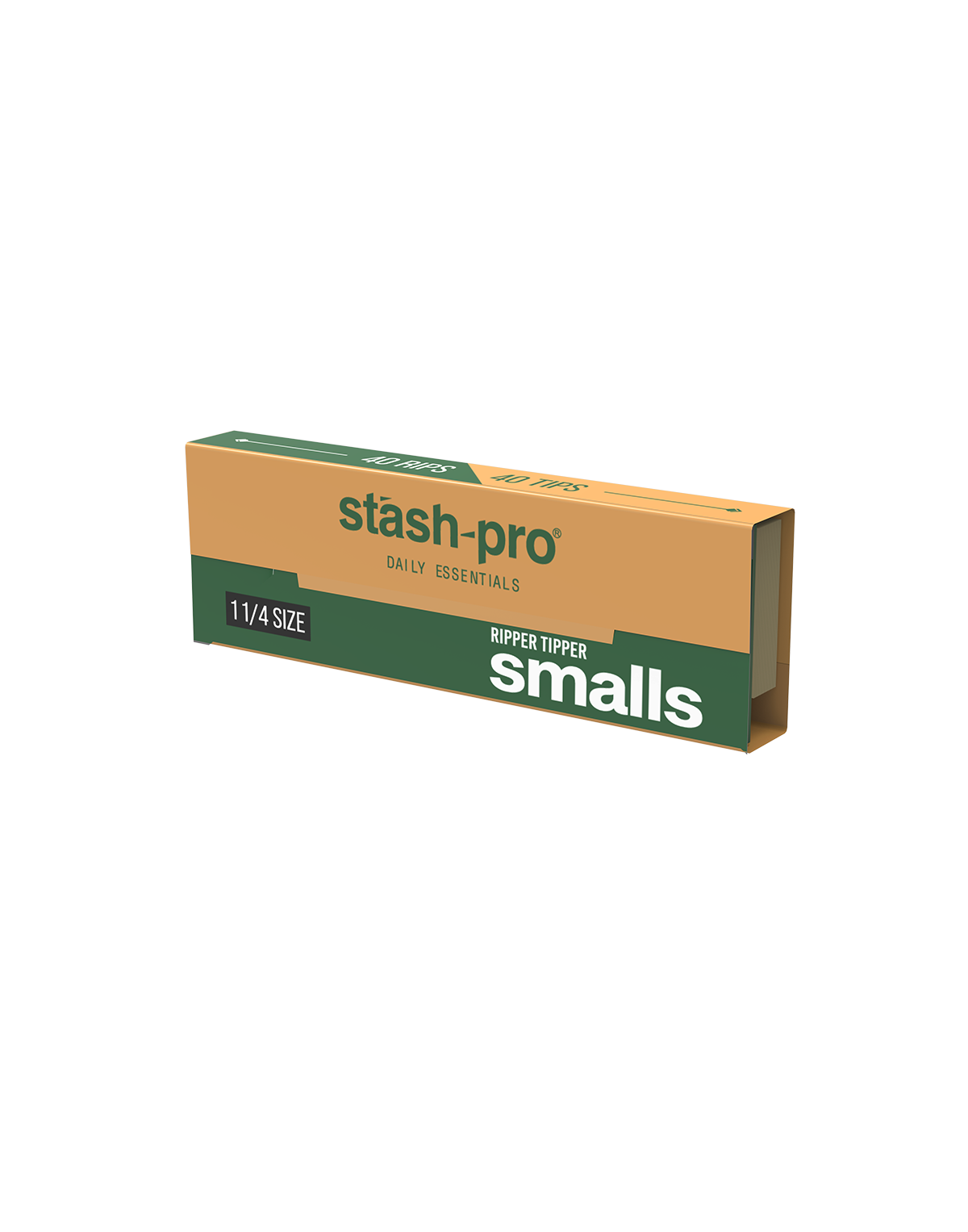 Small Ripper Tipper Brown – 40 Small Papers + Tips