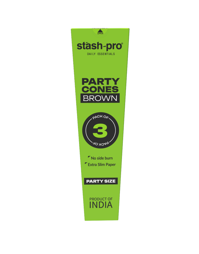 stash-pro Party Brown Pre-Rolled Cones | Stash Pro – House Party Edition