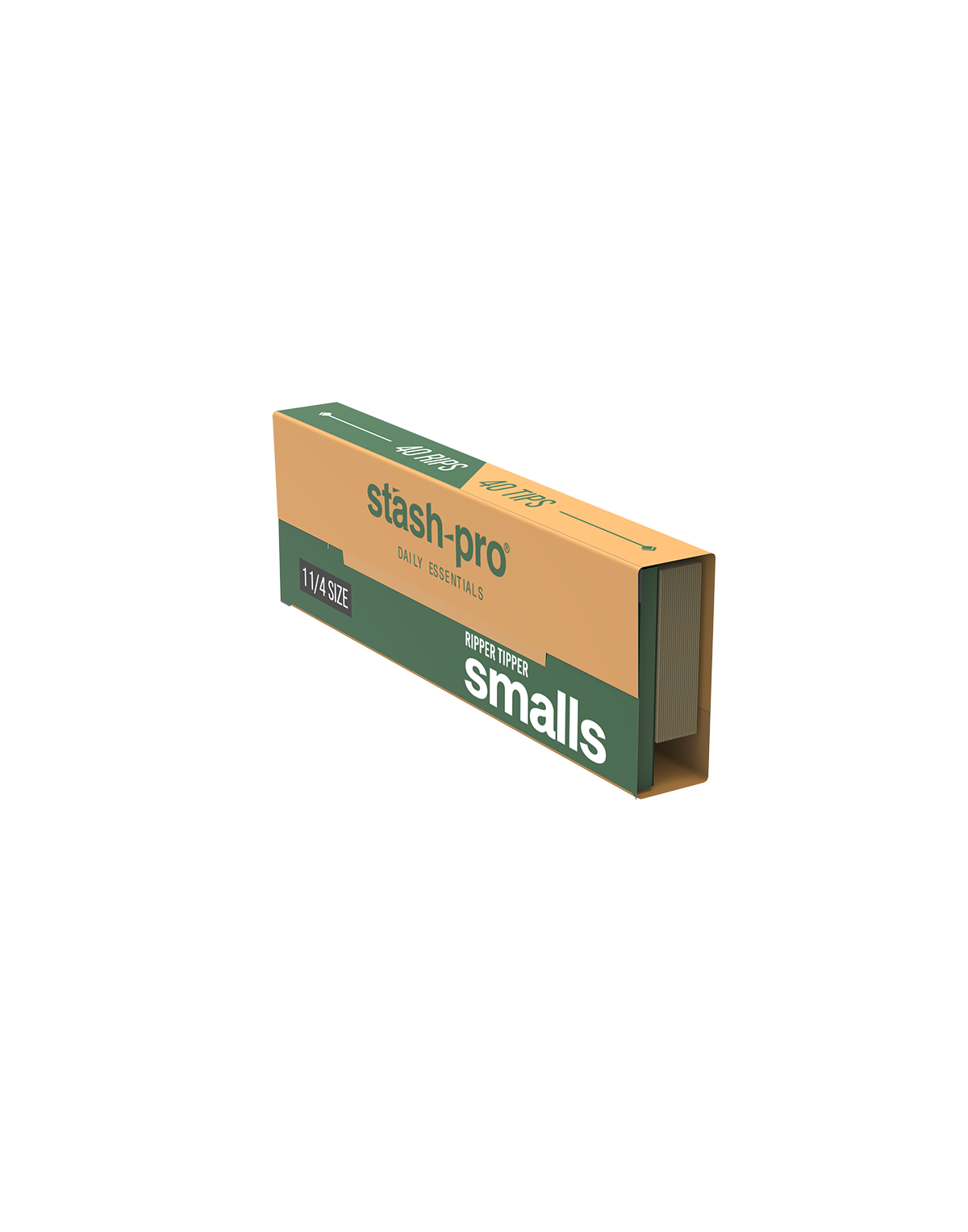 Small Ripper Tipper Brown – 40 Small Papers + Tips