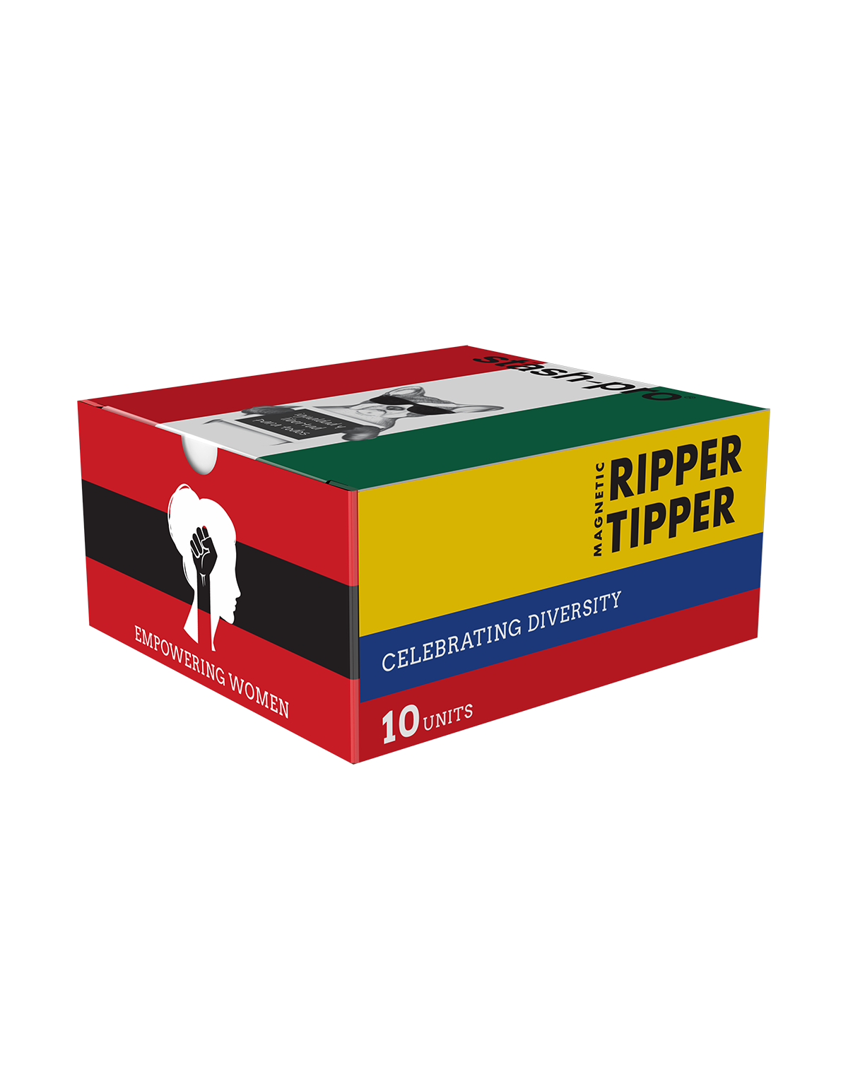 stash-pro Magnetic Ripper Tipper – Twin Pack with Rolling Pouch