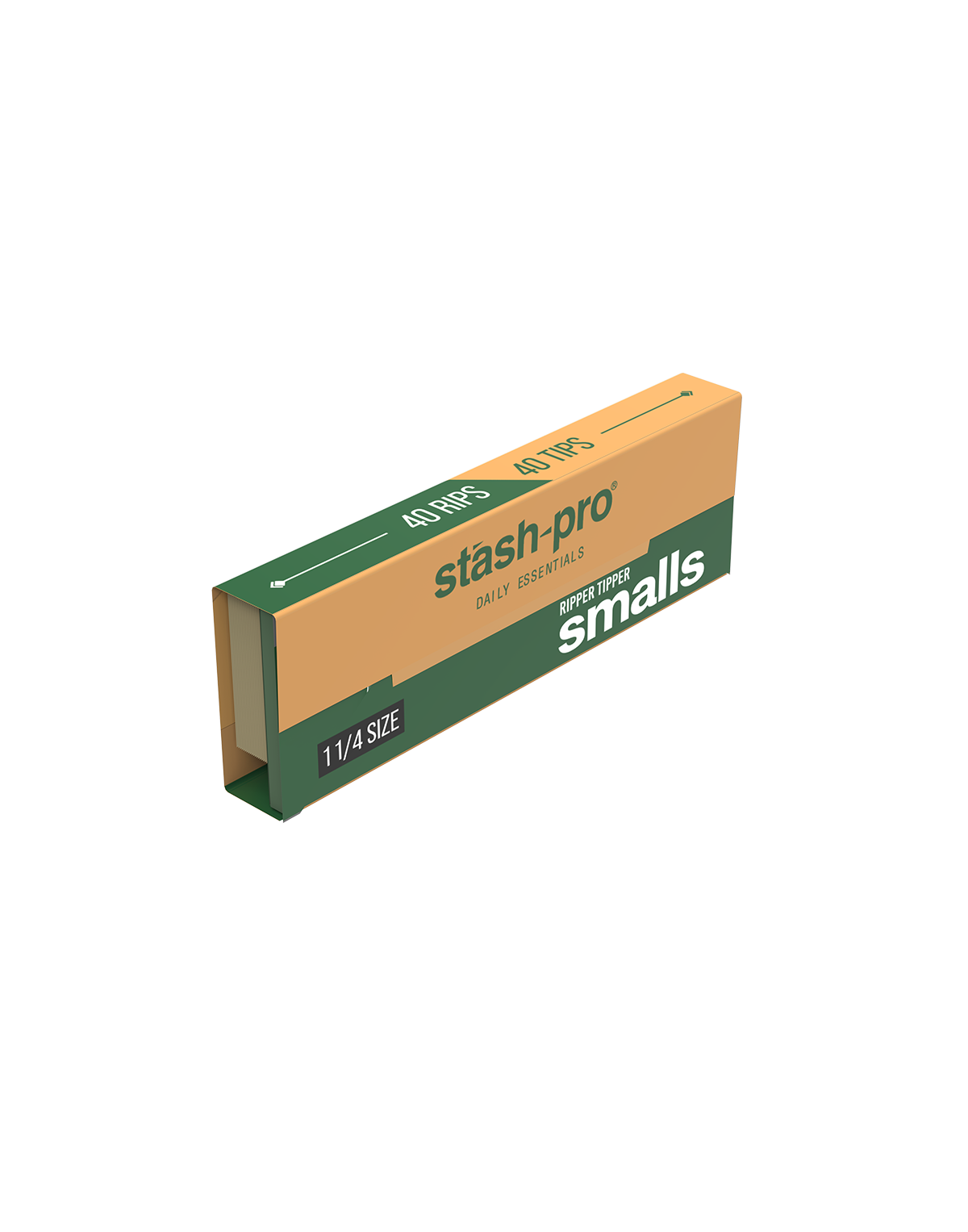 Small Ripper Tipper Brown – 40 Small Papers + Tips