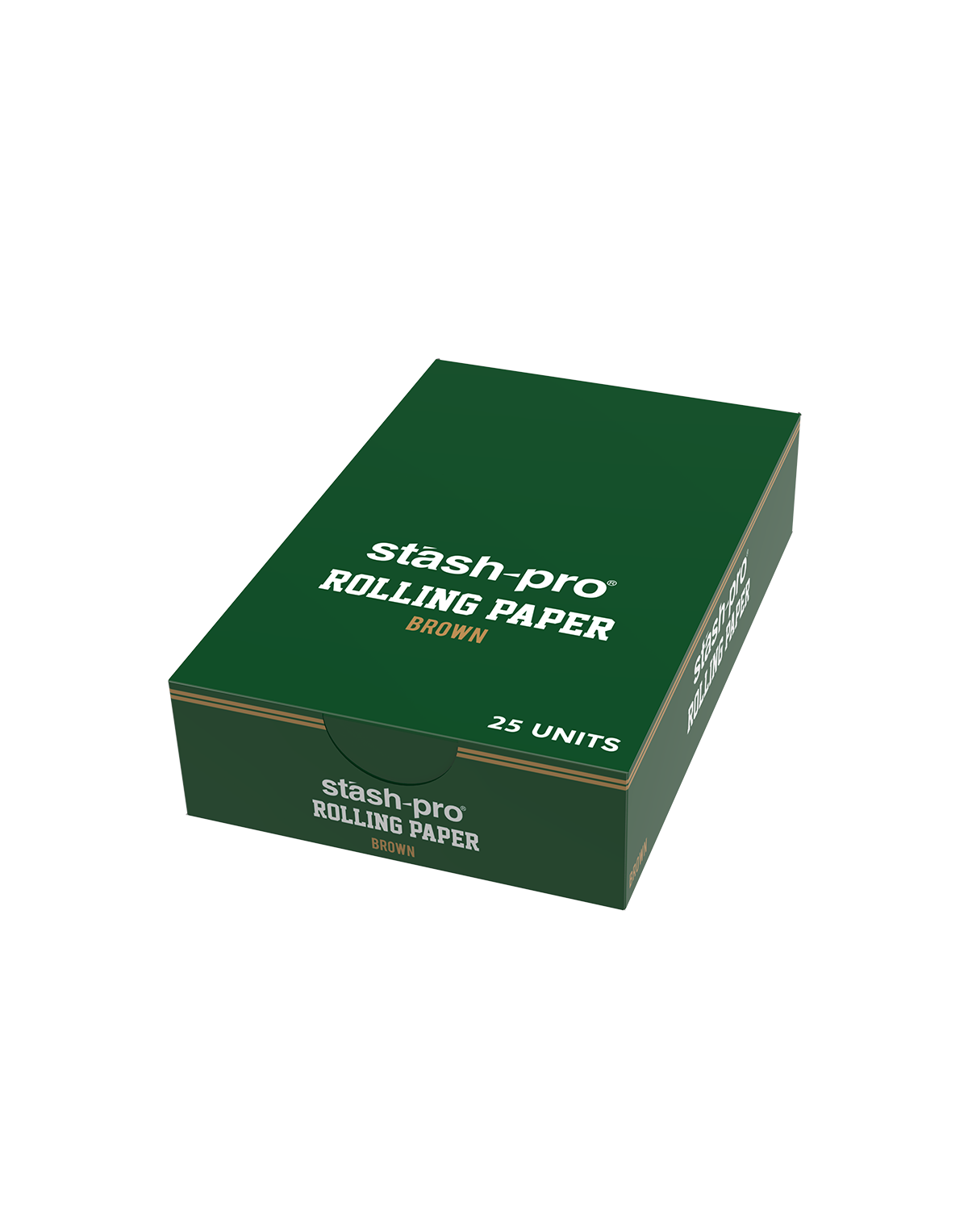 stash-pro Smalls - Brown Rolling Paper
