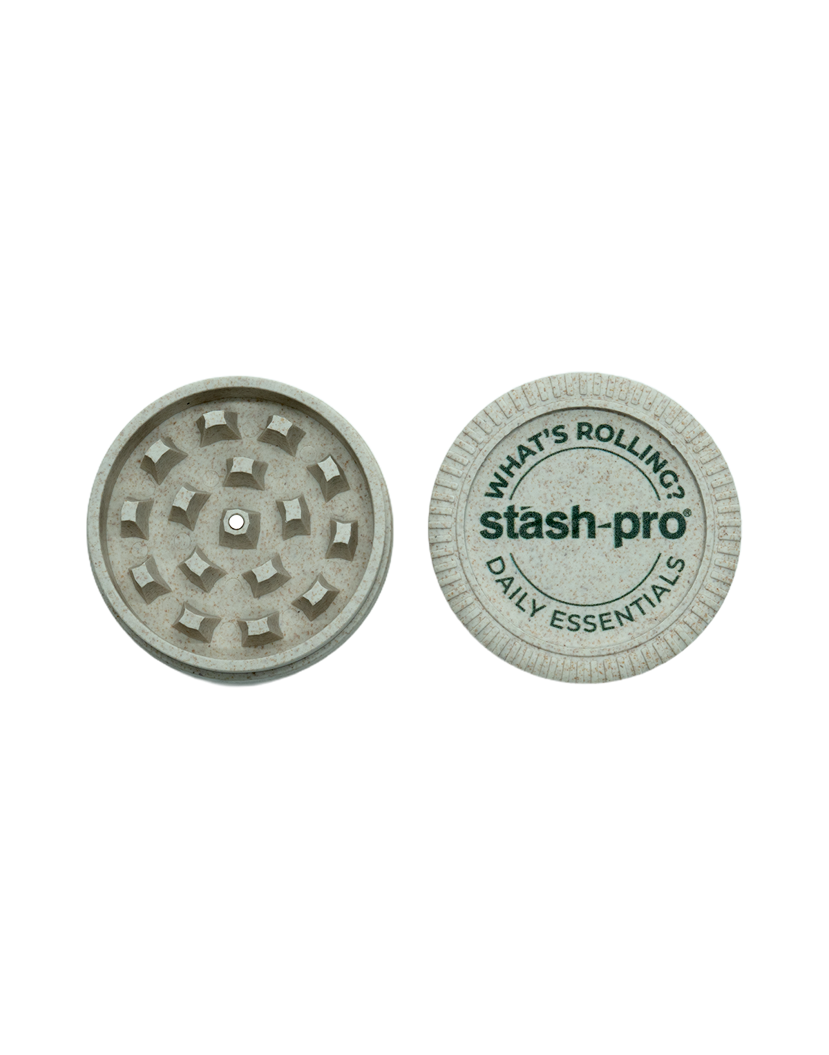 stash-pro Biodegradable Grinder – White