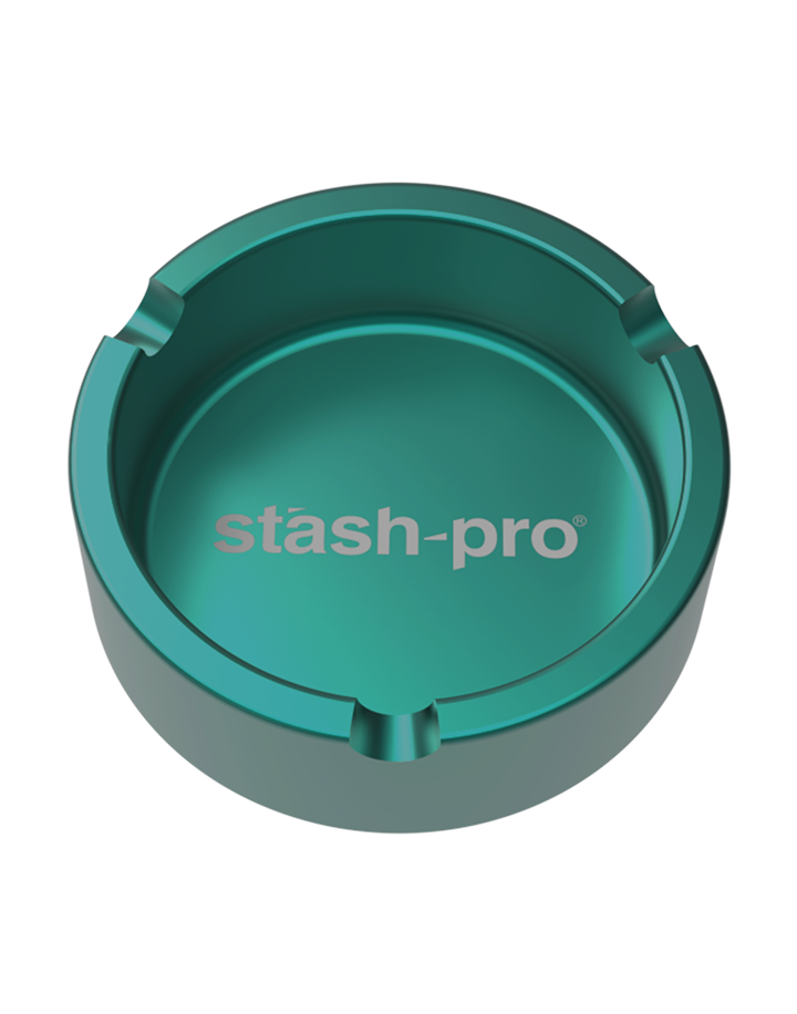 stash-pro Aluminium Ashtray - Green