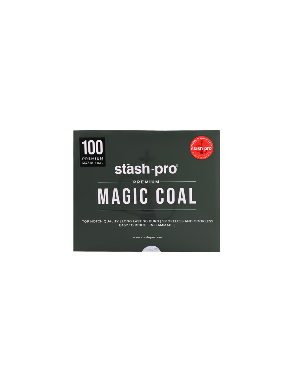 stash-pro Magic Coal – Instant Heat, Effortless Burn