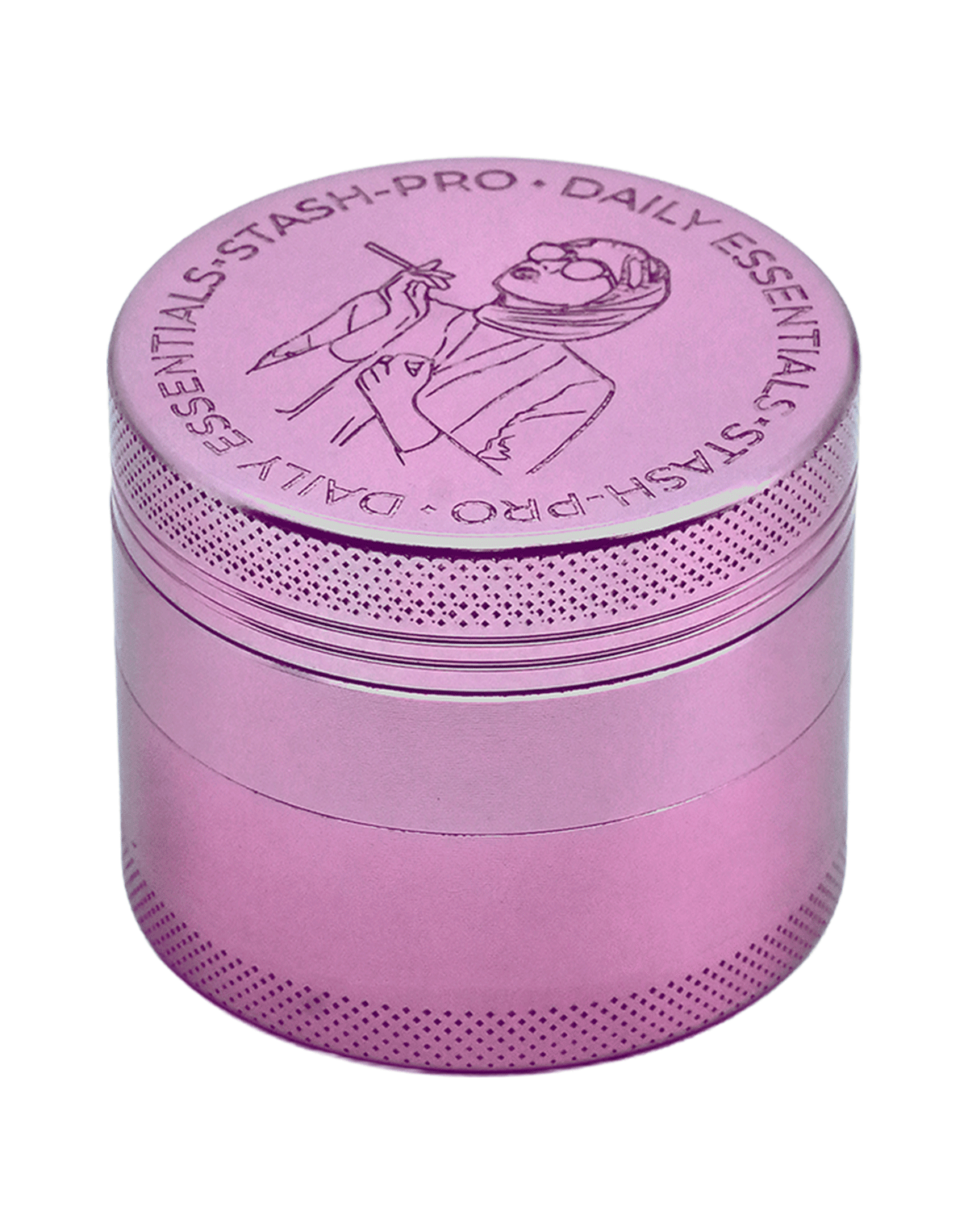 stash-pro Pink Grinder – Large