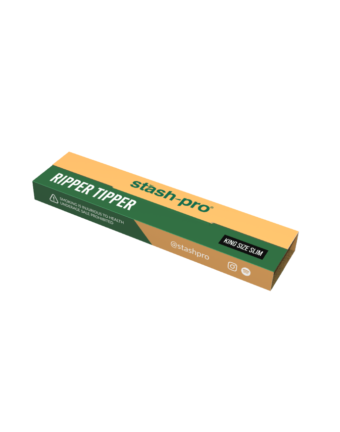 Ripper Tipper Brown Rolling Papers with Tips