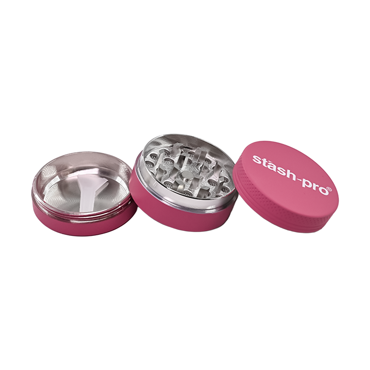 stash-pro Small Neon Grinders - Pink