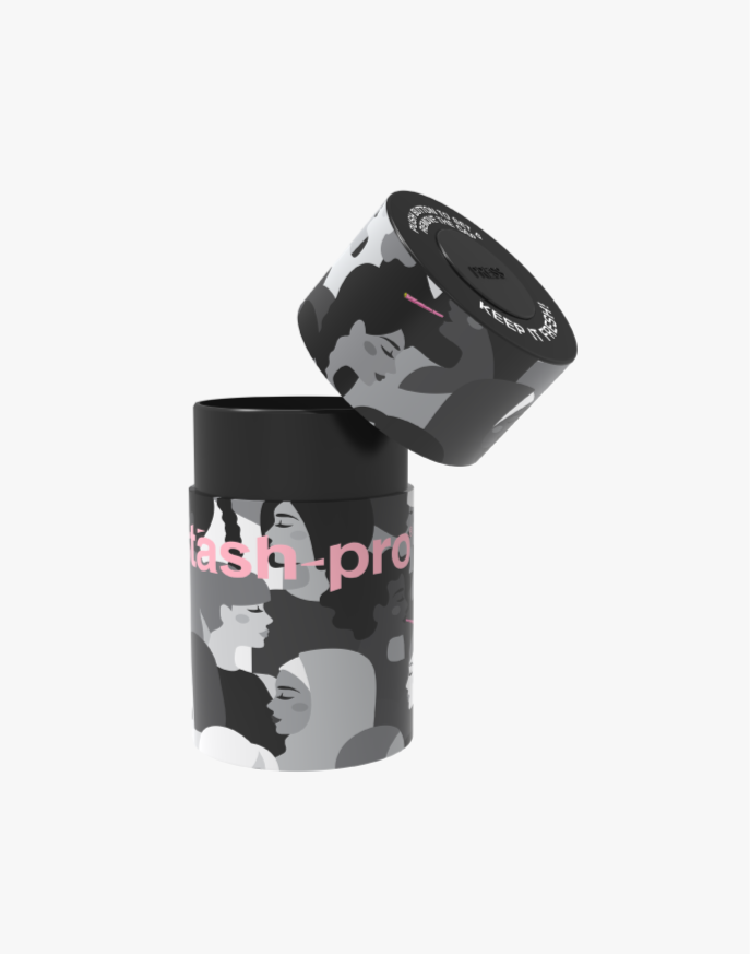 Airtight Smell-Proof Storage Jar Black