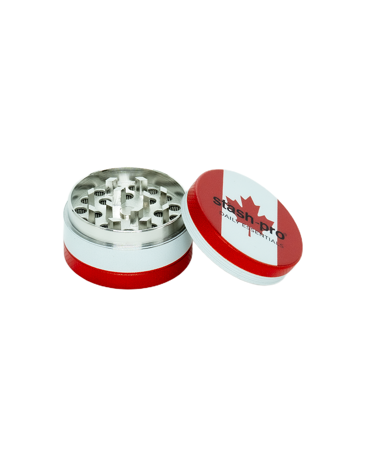 stash-pro Zinc Herb Grinder – Canada (Small)