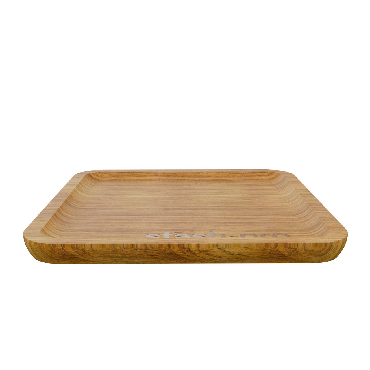 stash-pro Wooden Rolling Tray