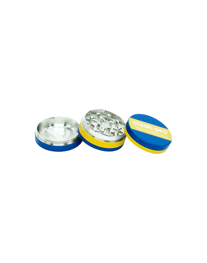 stash-pro Zinc Herb Grinder – Ukraine (Small)