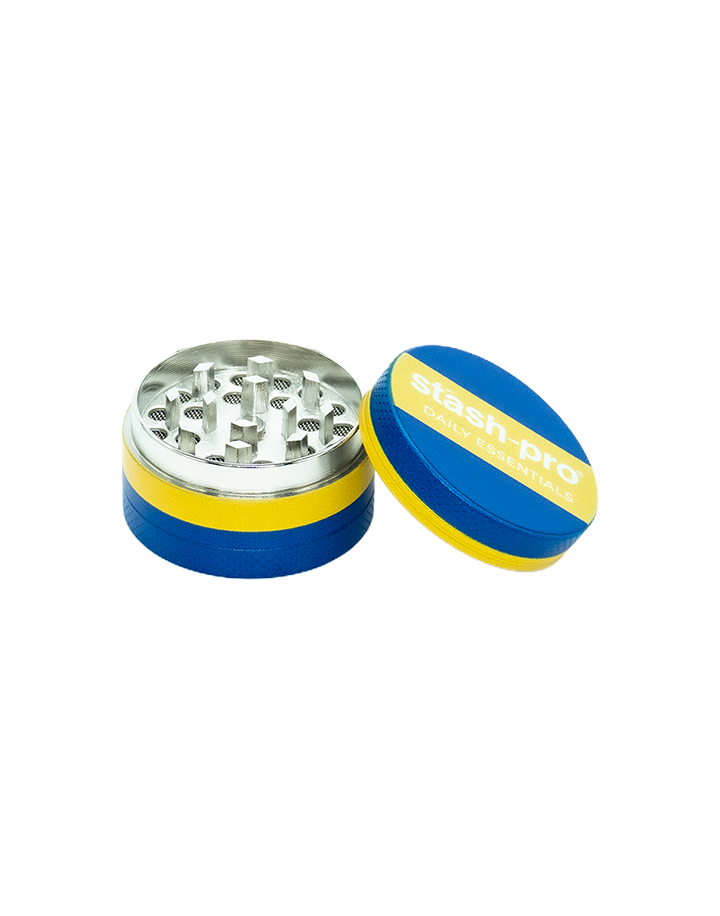 stash-pro Zinc Herb Grinder – Ukraine (Small)