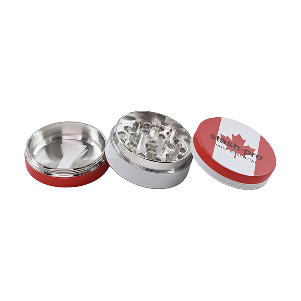 stash-pro Zinc Herb Grinder – Canada (Small)
