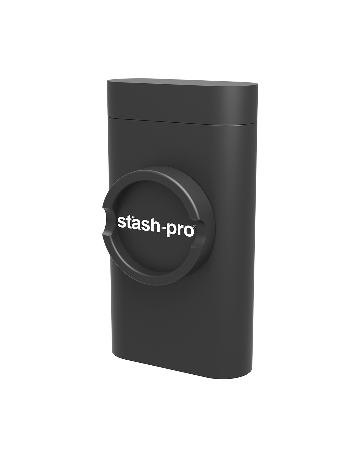 stash-pro Portable Herb Grinder + Storage - Travel Essential