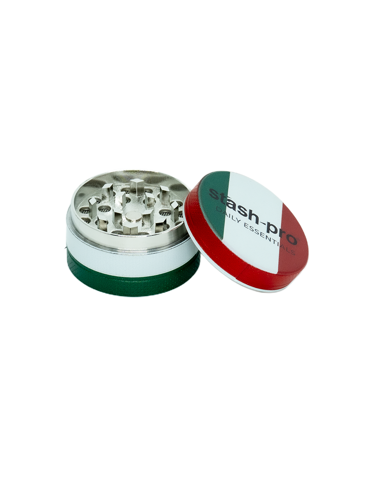 stash-pro Zinc Herb Grinder – Italy (Small)