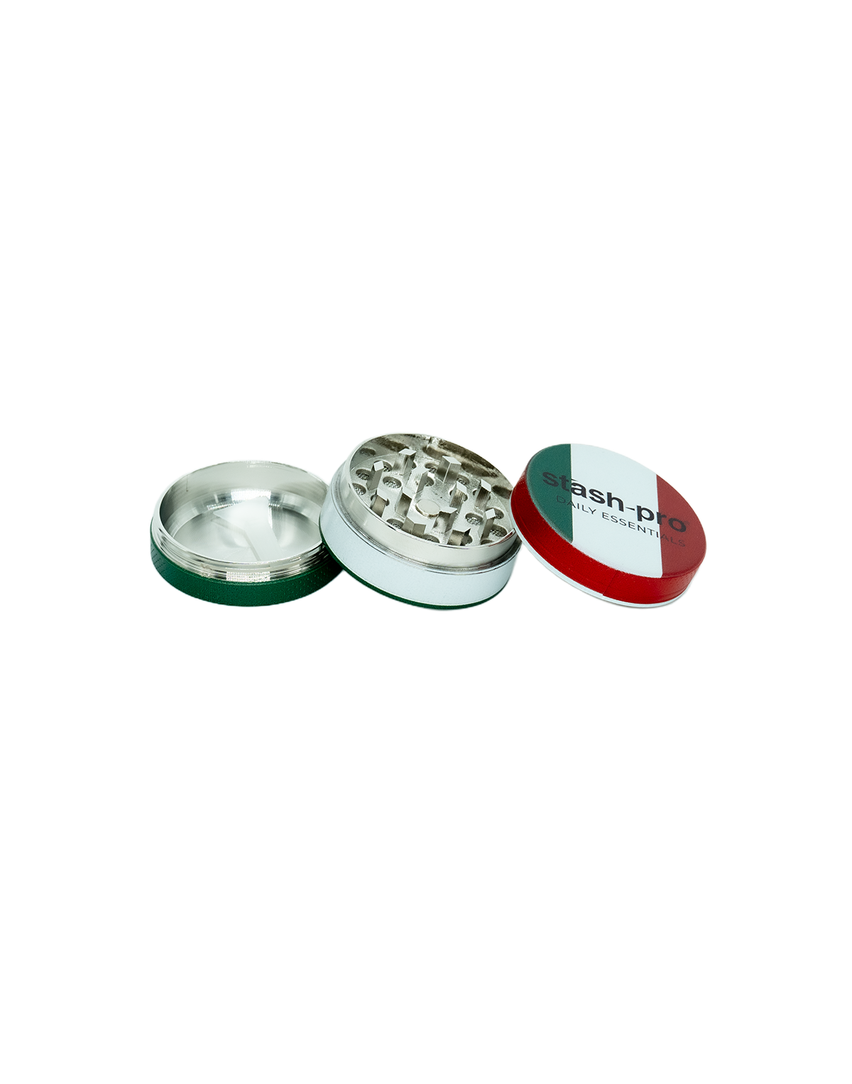 stash-pro Zinc Herb Grinder – Italy (Small)
