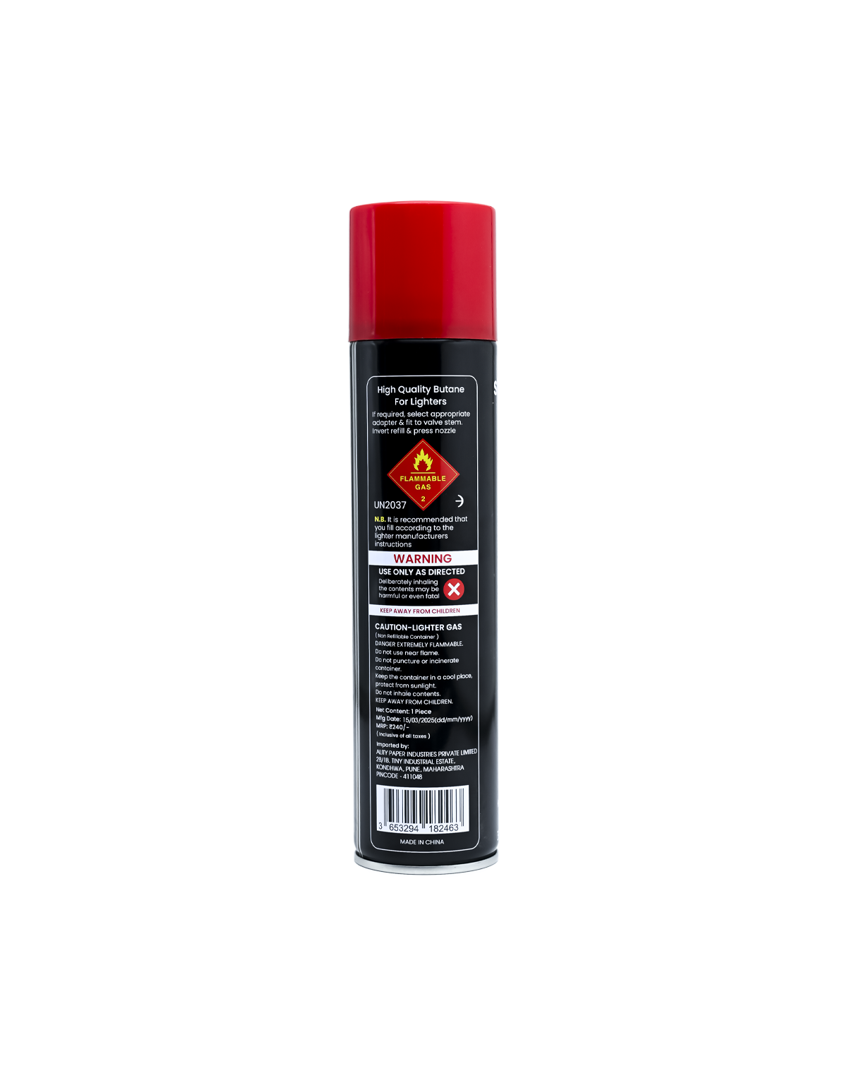 stash-pro Butane Gas Refill – 305ml