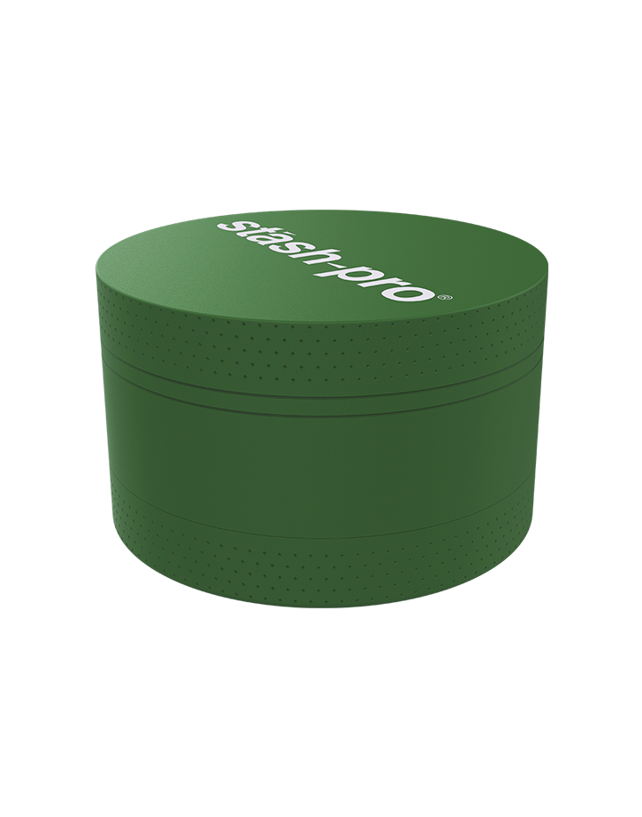 stash-pro Small Neon Grinders - Dark Green