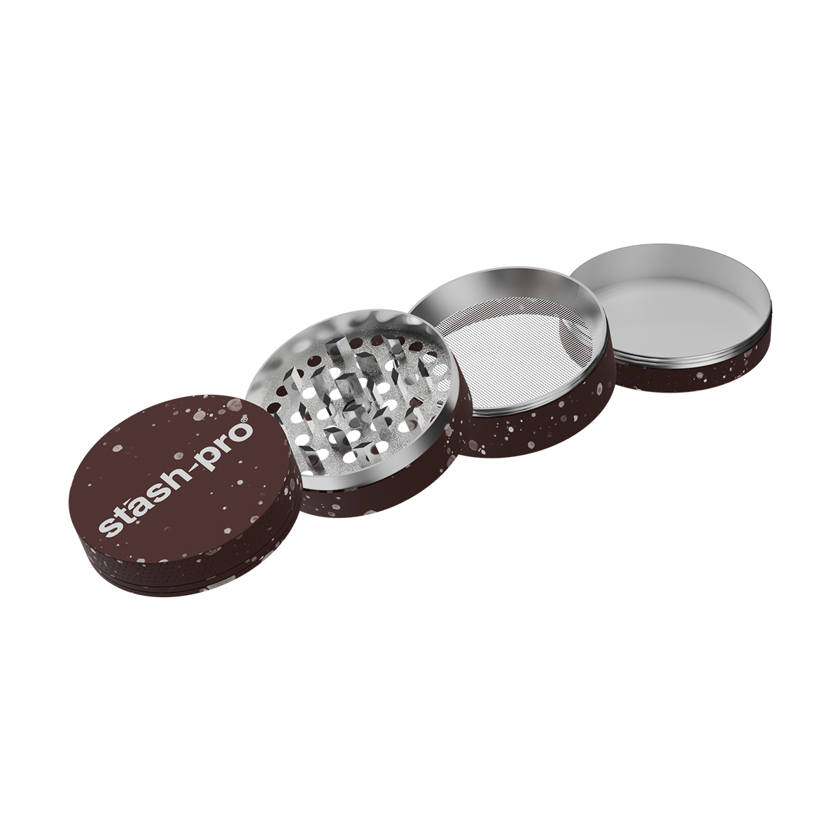 stash-pro Medium color spill Grinder - brown