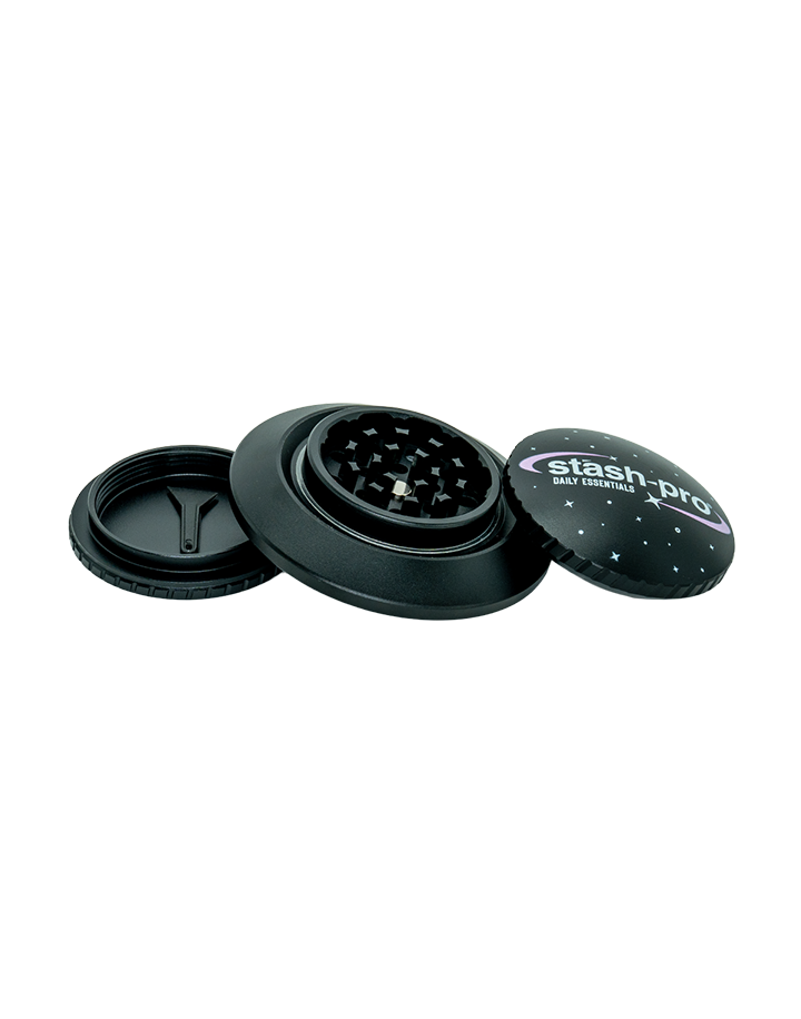 stash-pro UFO Herb Grinder - Starry Black