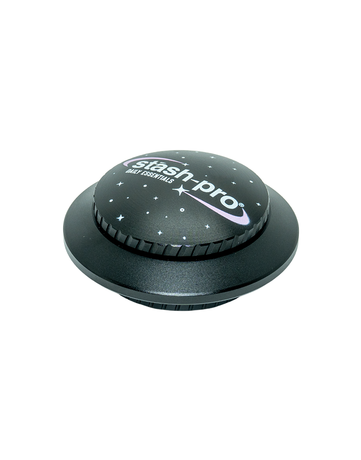 stash-pro ufo herb grinder starry black