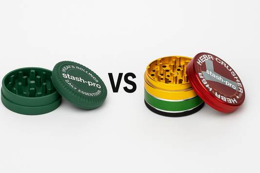 Aluminum vs Biodegradable Plastic Grinders: Complete Material Guide