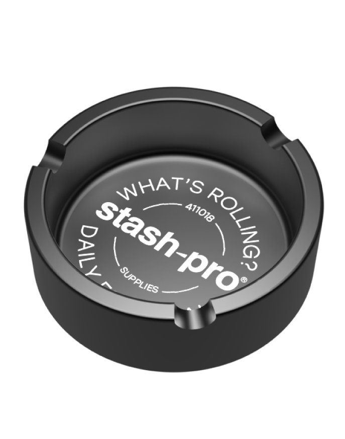 stash-pro Aluminium Ashtray - Black