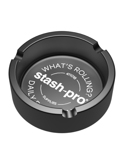 stash-pro Aluminium Ashtray - Black