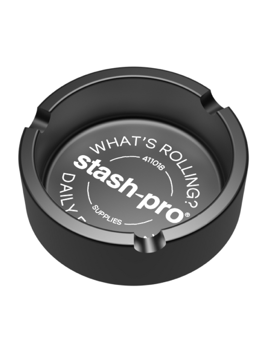 stash-pro Aluminium Ashtray - Black