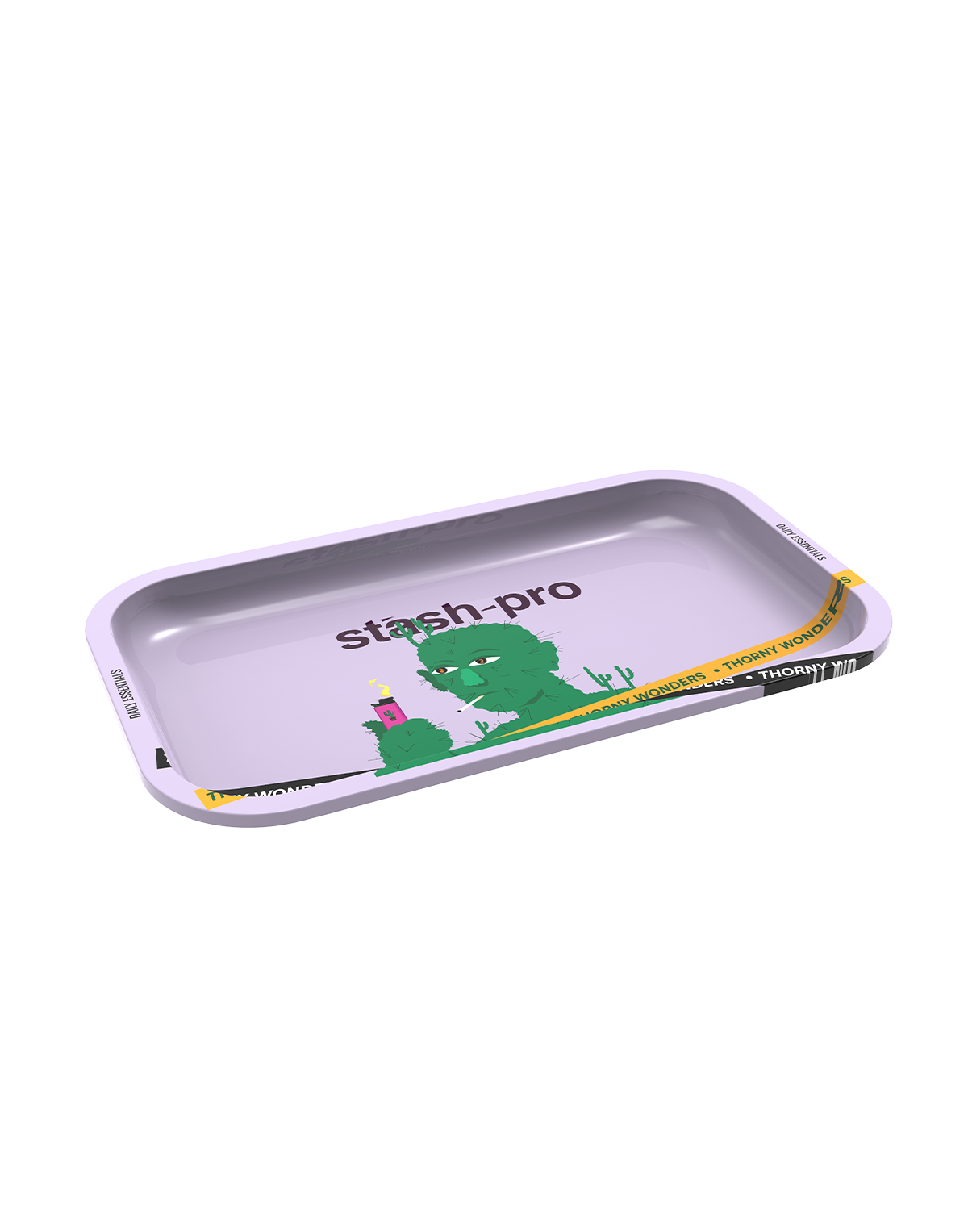 stash-pro Medium Rolling Tray Thorny Wonders