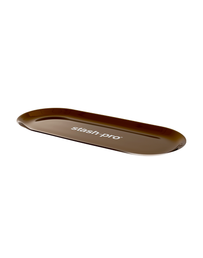 stash-pro Oval Metal Tray - Bronze