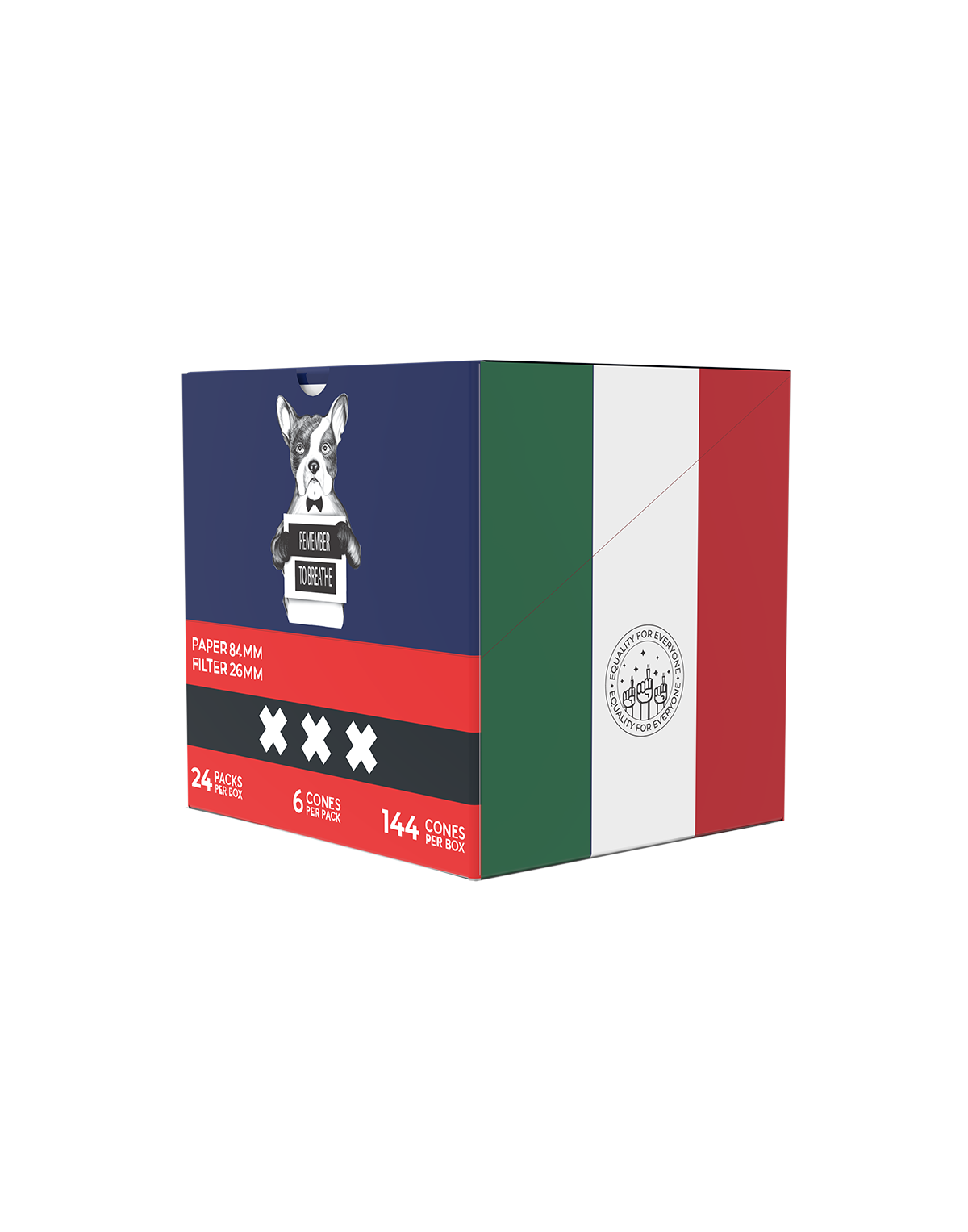 Stash Pro Brown 6 Cones 84 MM