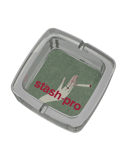 stash-pro Glass Ashtray - Vintage