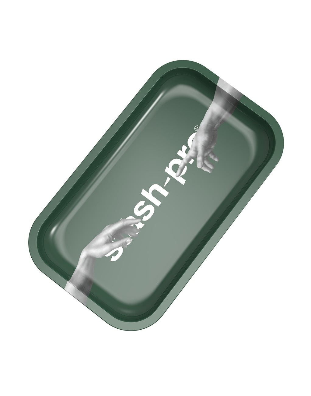 stash-pro Medium Rolling Tray -  Green