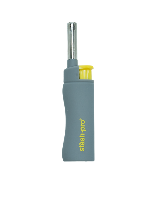 stash-pro Ez flame Lighter - Grey & Yellow