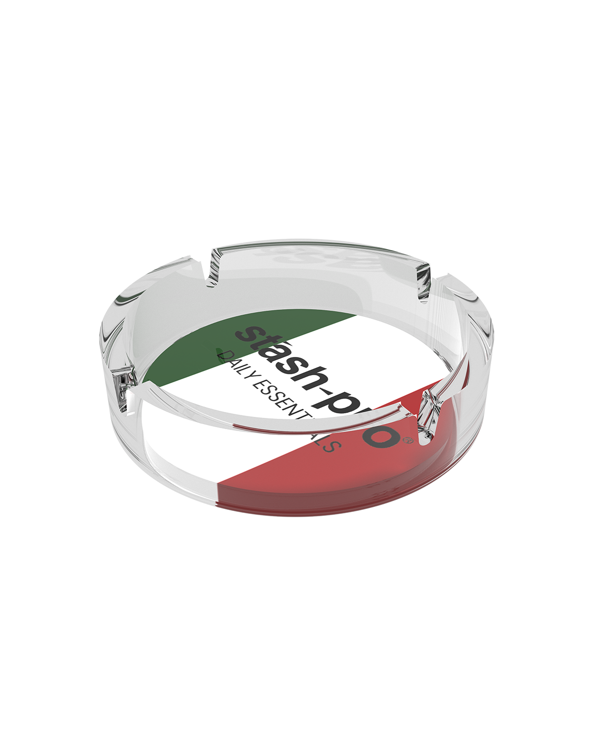 stash-pro glass ashtray Italy design