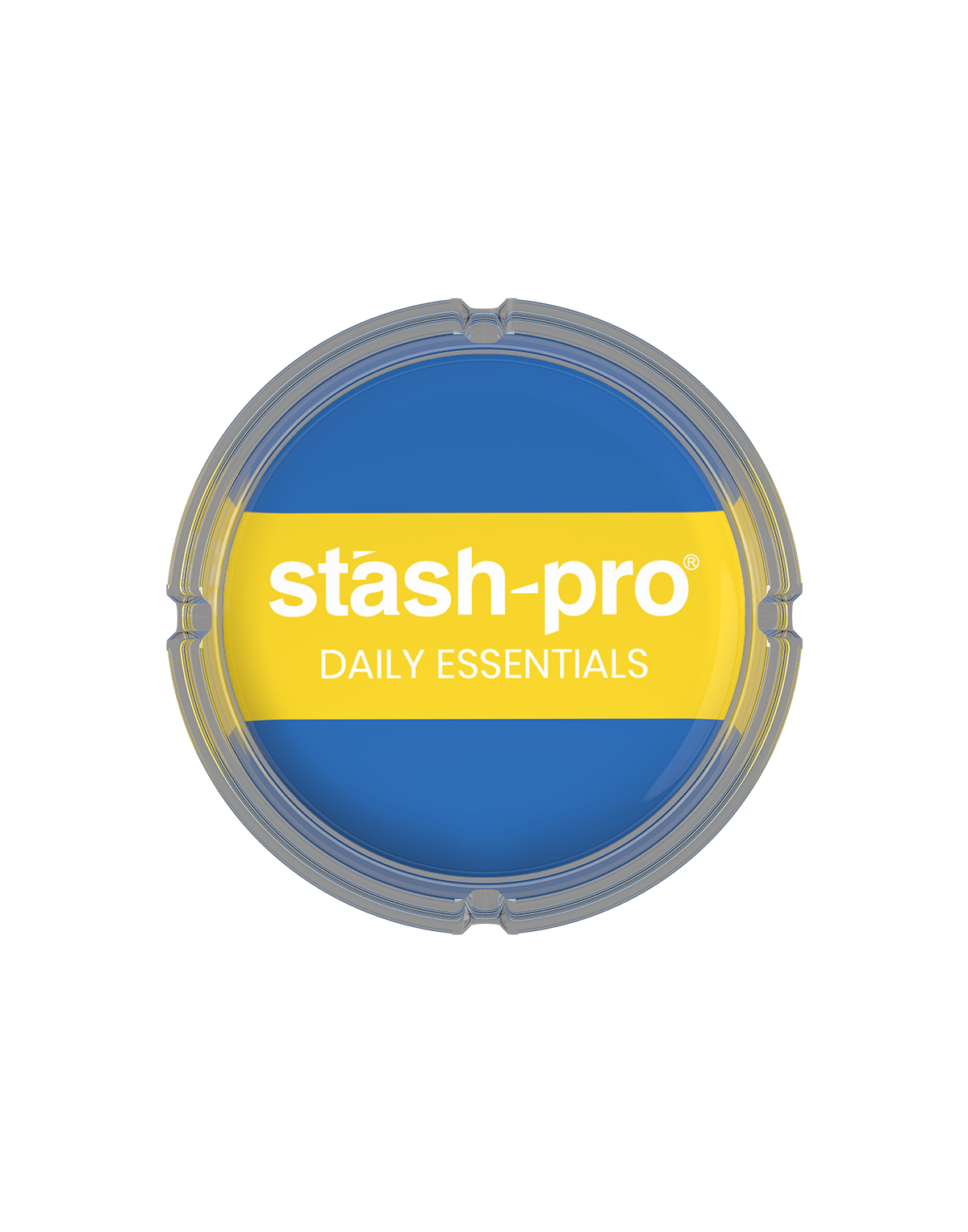 stash-pro glass ashtray Ukraine design side view