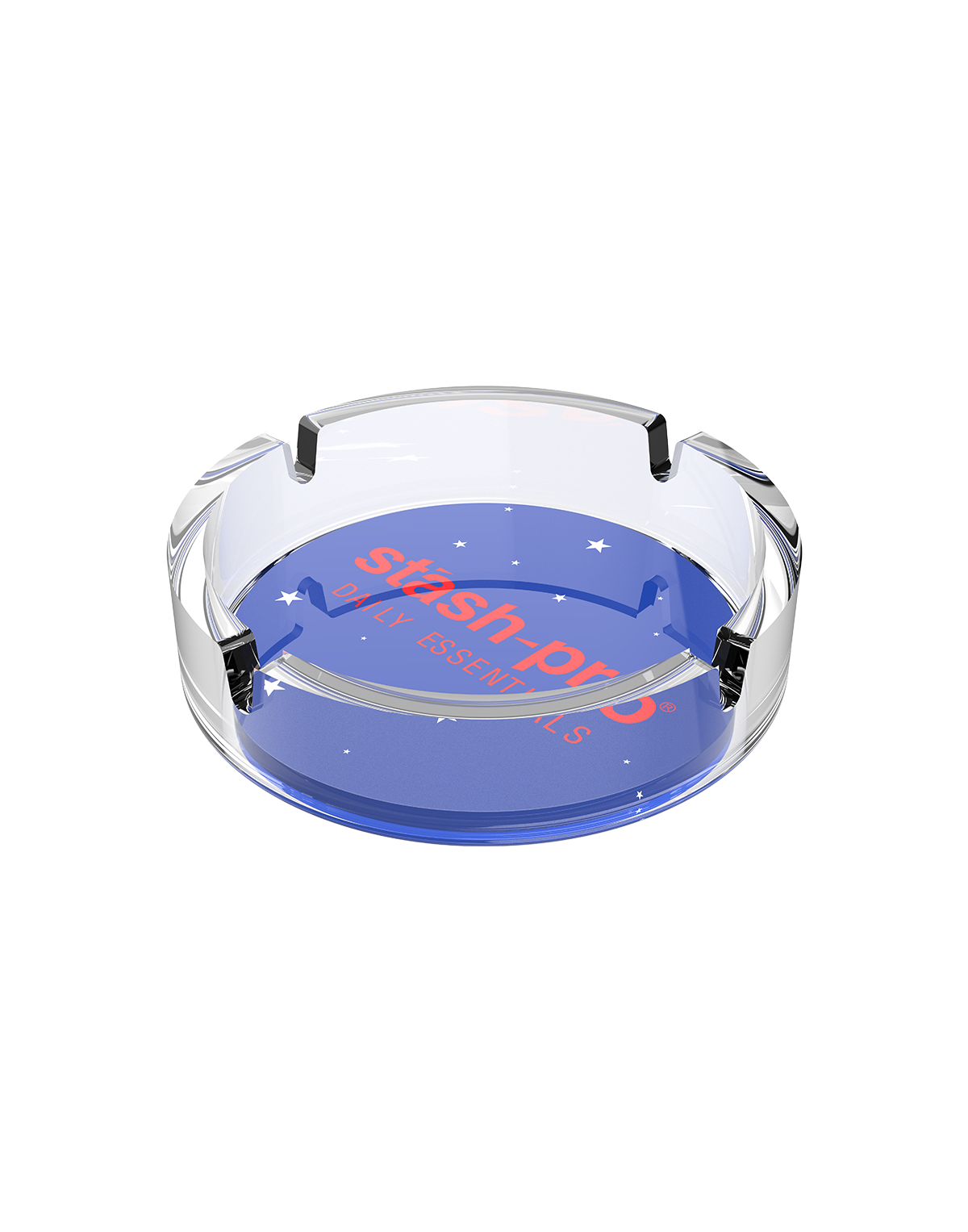 stash-pro glass ashtray USA design