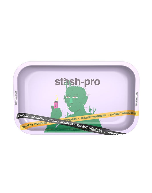 stash-pro Medium Rolling Tray Thorny Wonders