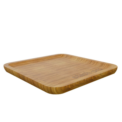 stash-pro Wooden Rolling Tray