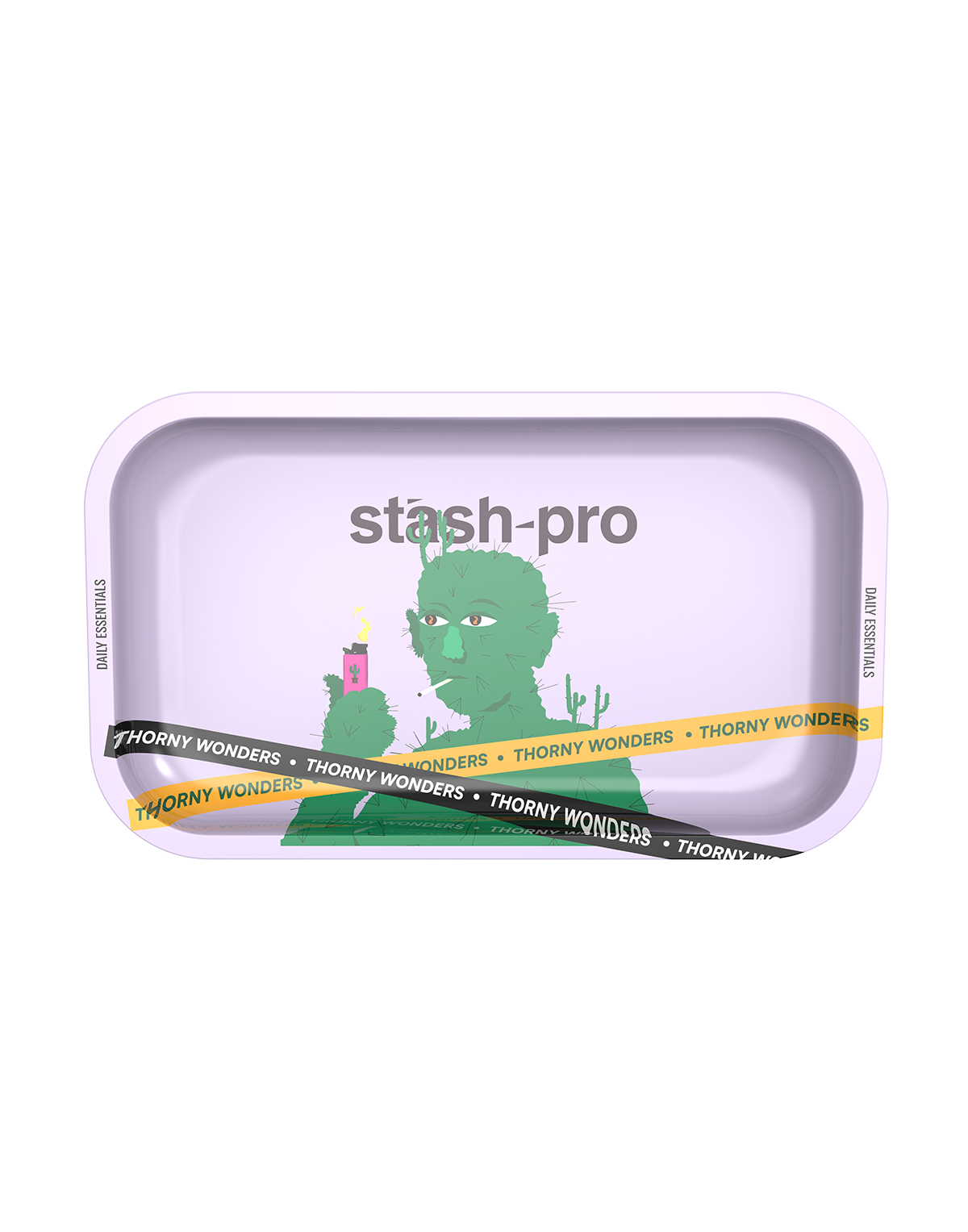 stash-pro Medium Rolling Tray Thorny Wonders