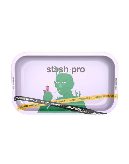 stash-pro Medium Rolling Tray Thorny Wonders