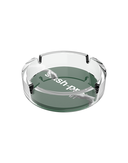 stash-pro glass ashtray Hand Logo design