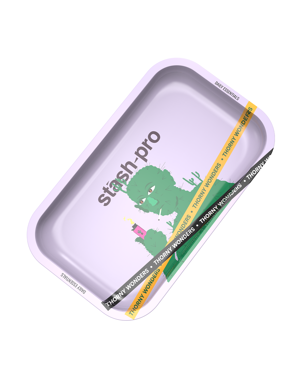stash-pro Medium Rolling Tray Thorny Wonders