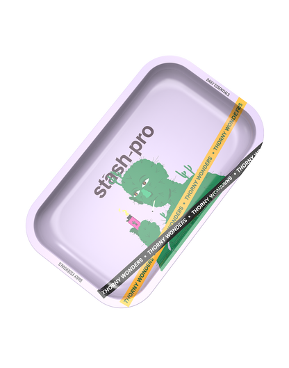 stash-pro Medium Rolling Tray Thorny Wonders