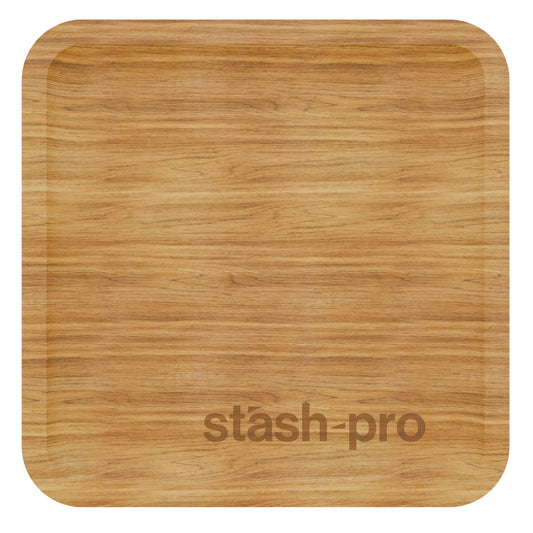 Stash pro Wooden Rolling Tray