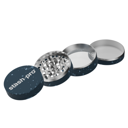 stash-pro Medium spill Grinder - Blue