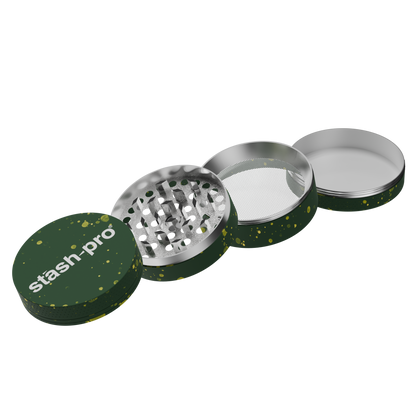 stash-pro Medium spill Grinder - Green